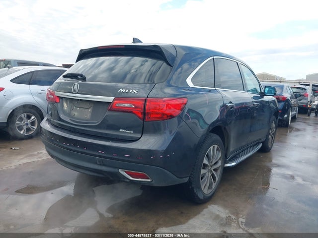 44578527 :رقم المزاد ، 5FRYD4H4XFB031531 vin ، 2015 Acura Mdx Technology Package مزاد بيع