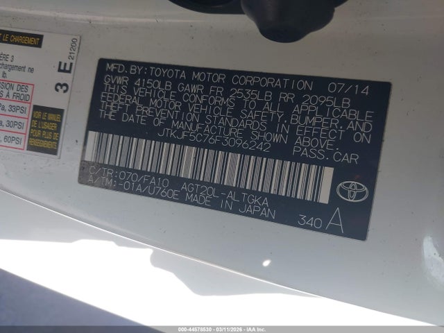Scion TC 2015 JTKJF5C76F3096242 Image 9