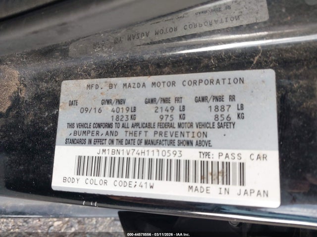 2017 MAZDA MAZDA3 JM1BN1V74H1110593 Photo 8