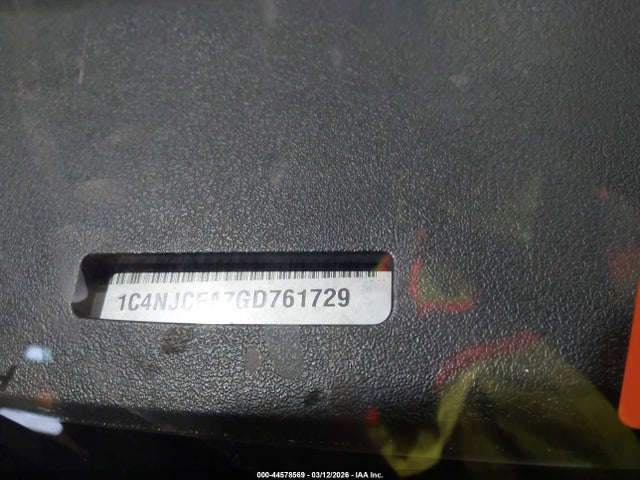 Jeep Compass High Altitude Edition 2016 1C4NJCEA7GD761729 Image 6