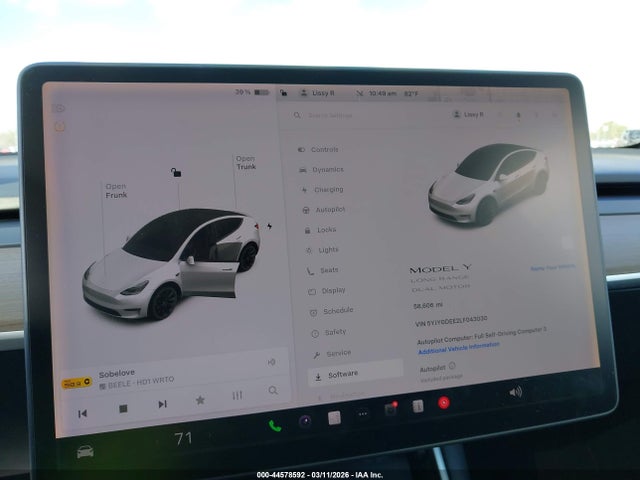 2020 TESLA MODEL Y 5YJYGDEE2LF043030 Photo 6