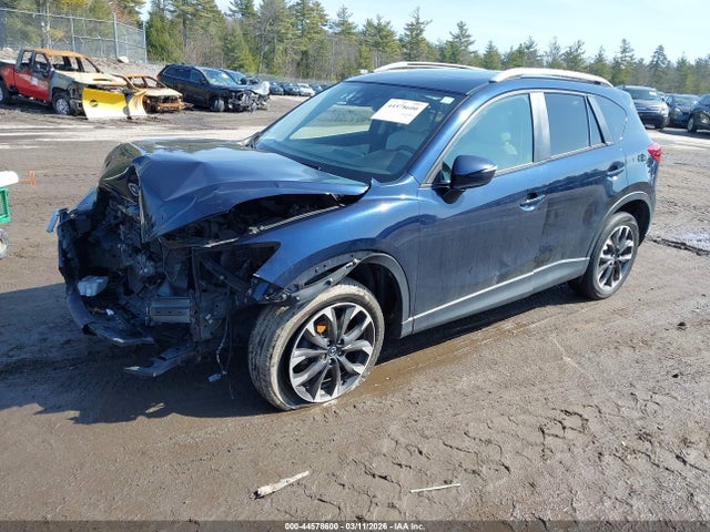 2016 Mazda Cx-5 Grand Touring მანქანა იყიდება აუქციონზე, vin: JM3KE4DY4G0740458, აუქციონის ნომერი: 44578600