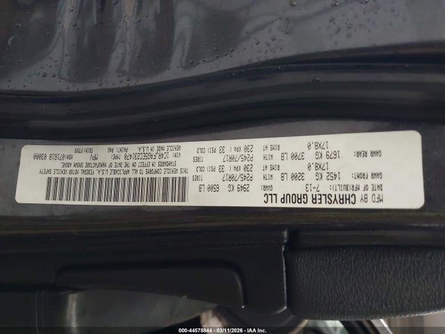 Продаж на аукціоні авто 2014 Jeep Grand Cherokee Laredo, vin: 1C4RJFAG5EC231470, номер лоту: 44578844