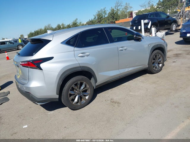 Продаж на аукціоні авто 2016 Lexus Nx 200t F Sport, vin: JTJYARBZ7G2029359, номер лоту: 44578957