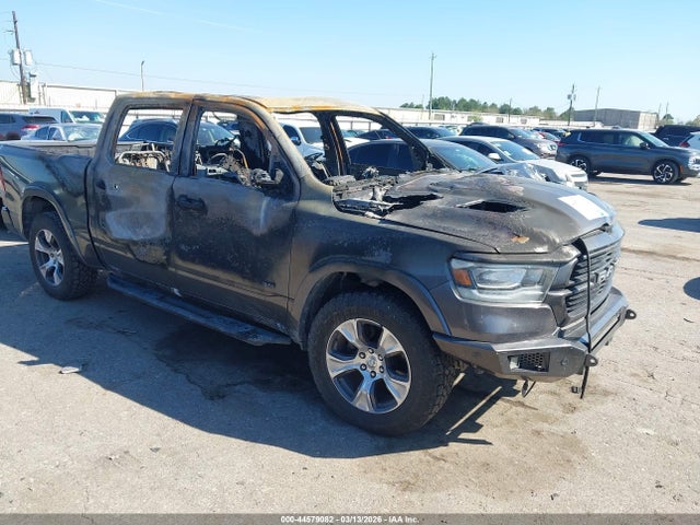 44579082 :رقم المزاد ، 1C6SRFJT5KN653107 vin ، 2019 Ram 1500 Laramie  4x4 5'7 Box مزاد بيع