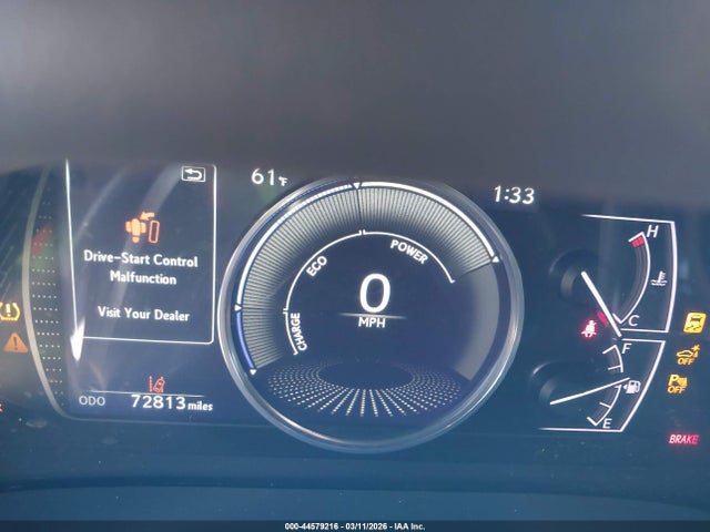 Aukcja sprzedaży 2022 Lexus Es 300h, vin: 58ADA1C16NU023540, numer aukcji: 44579216