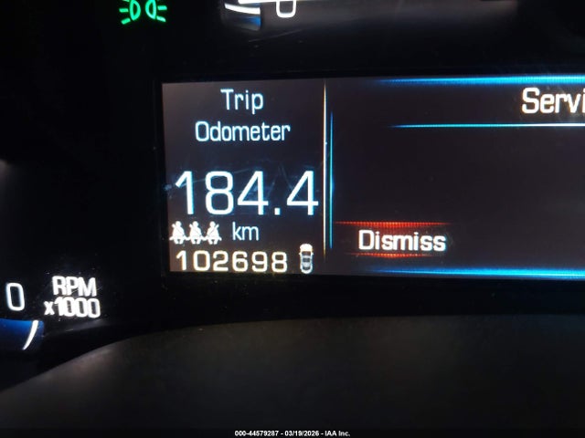 44579287 :رقم المزاد ، 3GYFNCE32DS568856 vin ، 2013 Cadillac Srx Luxury Collection مزاد بيع