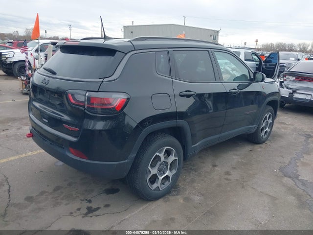 Aukcja sprzedaży 2022 Jeep Compass Trailhawk 4x4, vin: 3C4NJDDB0NT191290, numer aukcji: 44579295