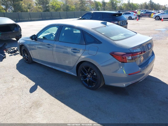 44579325 :رقم المزاد ، 2HGFE4F85SH349526 vin ، 2025 Honda Civic Hybrid Sport/sport Touring مزاد بيع