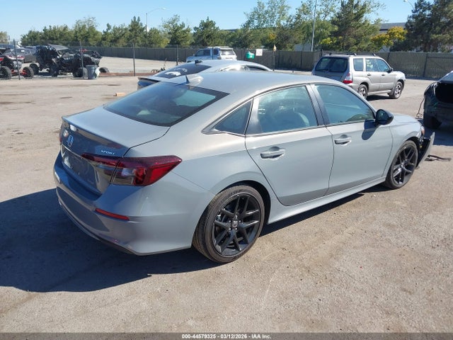 44579325 :رقم المزاد ، 2HGFE4F85SH349526 vin ، 2025 Honda Civic Hybrid Sport/sport Touring مزاد بيع