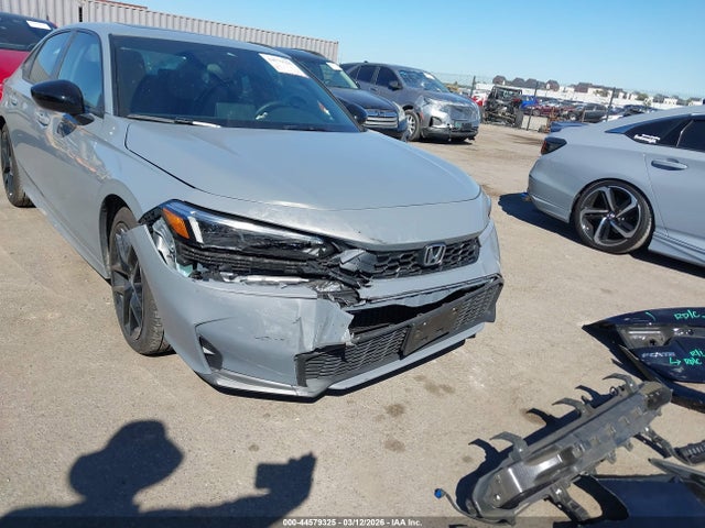44579325 :رقم المزاد ، 2HGFE4F85SH349526 vin ، 2025 Honda Civic Hybrid Sport/sport Touring مزاد بيع