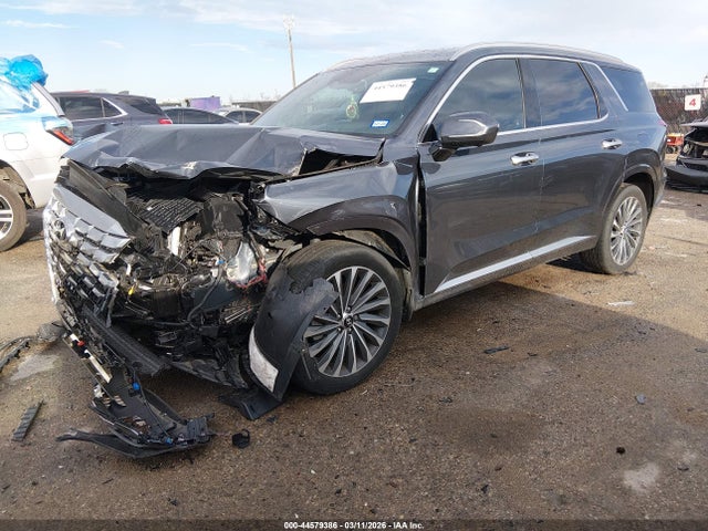 44579386 :رقم المزاد ، KM8R74GE8RU694045 vin ، 2024 Hyundai Palisade Calligraphy مزاد بيع