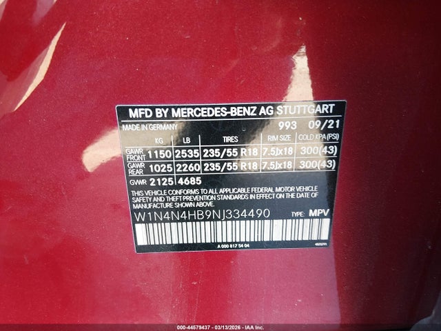 2022 MERCEDES-BENZ GLA 250 W1N4N4HB9NJ334490 Photo 8