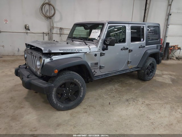 Продажа на аукционе авто 2015 Jeep Wrangler Unlimited Sport, vin: 1C4BJWDG7FL713985, номер лота: 44579497