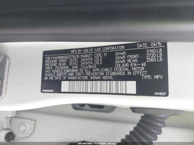 2016 VOLVO XC60 YV440MDK6G2775435 Photo 8