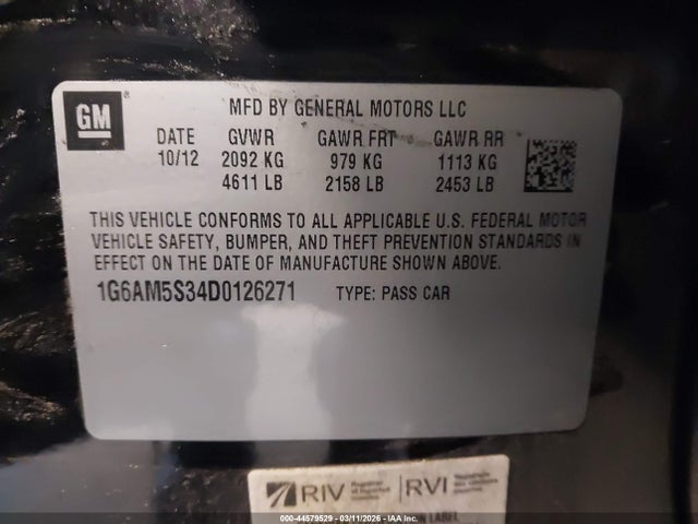 2013 CADILLAC ATS 1G6AM5S34D0126271 Photo 8