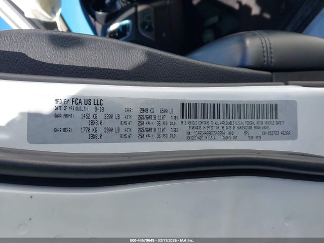 Dodge Durango Sxt Rwd 2019 1C4RDHAG8KC549954 Image 9