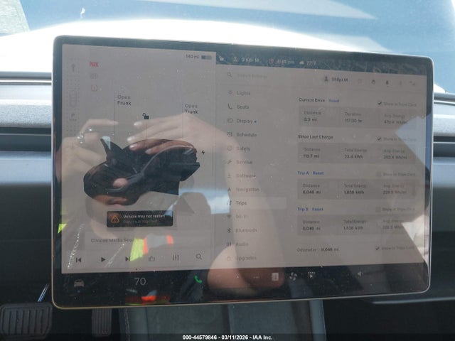 44579846 :رقم المزاد ، 5YJ3E1EA6SF971207 vin ، 2025 Tesla Model 3 Long Range Rear-wheel Drive/standard Rear-wheel Drive مزاد بيع