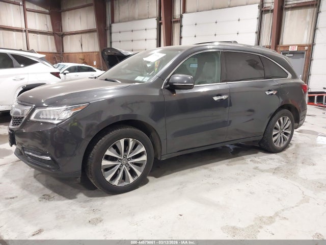 2015 Acura Mdx Technology Package მანქანა იყიდება აუქციონზე, vin: 5FRYD4H44FB004163, აუქციონის ნომერი: 44579861