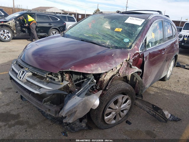 2013 Honda Cr-v Ex-l მანქანა იყიდება აუქციონზე, vin: 5J6RM4H79DL065299, აუქციონის ნომერი: 44579932