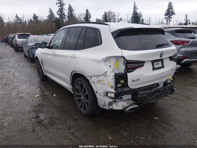 BMW X3 Xdrive30i 2022 5UX53DP08N9J98662 Image 3
