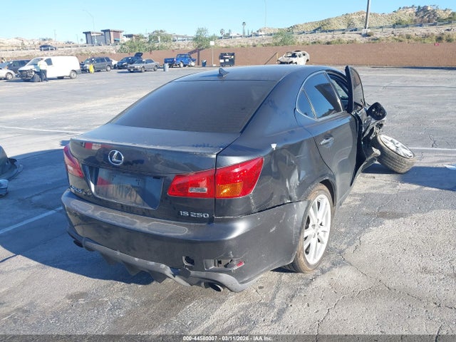 44580007 :رقم المزاد ، JTHBK262X75026222 vin ، 2007 Lexus Is 250 مزاد بيع