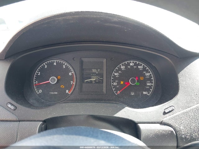 44580079 :رقم المزاد ، 3VW2K7AJ9DM212124 vin ، 2013 Volkswagen Jetta 2.0l S مزاد بيع