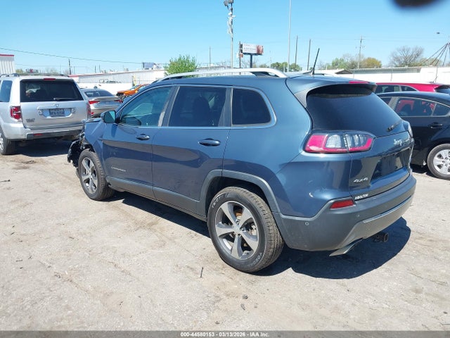 2019 Jeep Cherokee Limited 4x4 მანქანა იყიდება აუქციონზე, vin: 1C4PJMDXXKD460580, აუქციონის ნომერი: 44580153