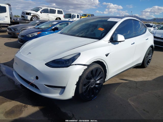 2022 TESLA MODEL Y 7SAYGDEF6NF521156 Photo 1