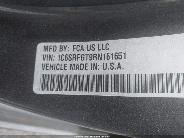 2024 RAM 1500 1C6SRFGT9RN161651 Photo 8