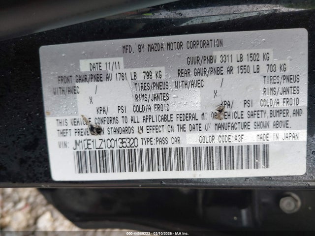 2012 MAZDA MAZDA2 JM1DE1LZ1C0135320 Photo 8
