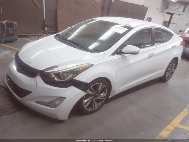Hyundai Elantra Limited 2014 5NPDH4AE3EH510803 Image 2