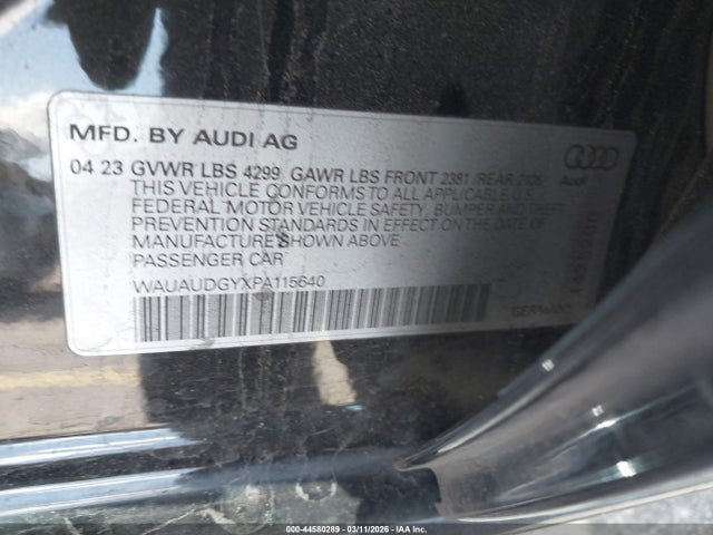 2023 AUDI A3 WAUAUDGYXPA115640 Photo 8