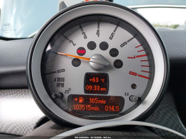 2010 MINI COOPER S WMWMF7C58ATX44359 Photo 6