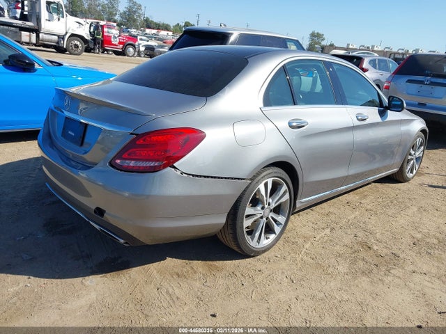 44580335 :رقم المزاد ، 55SWF4JBXFU075426 vin ، 2015 Mercedes-benz C 300 مزاد بيع