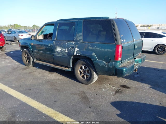 2000 Gmc Yukon Denali მანქანა იყიდება აუქციონზე, vin: 1GKEK63R6YR218498, აუქციონის ნომერი: 44580358