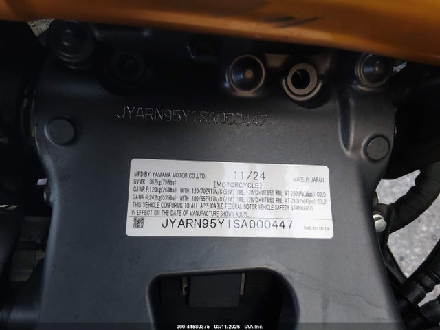 Yamaha Mt09 Sp 2025 JYARN95Y1SA000447 Image 10