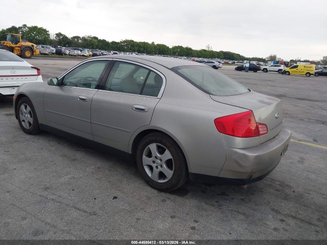 Aukcja sprzedaży 2003 Infiniti G35 Luxury, vin: JNKCV51E33M303033, numer aukcji: 44580412