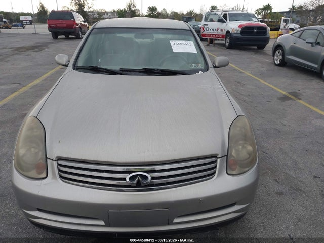 Aukcja sprzedaży 2003 Infiniti G35 Luxury, vin: JNKCV51E33M303033, numer aukcji: 44580412