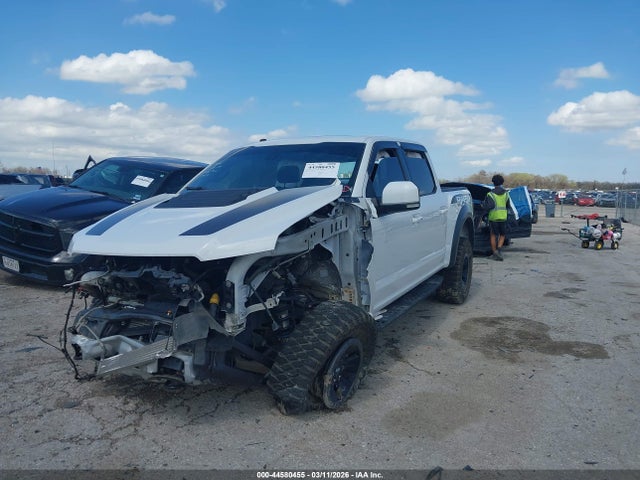 Продаж на аукціоні авто 2018 Ford F-150 Raptor, vin: 1FTFW1RG6JFA56750, номер лоту: 44580455