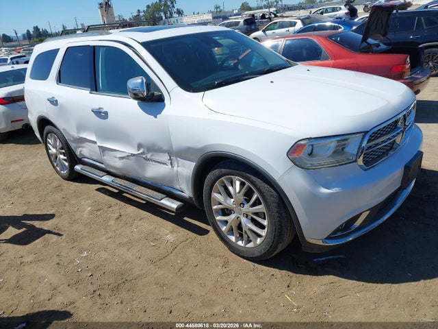 2015 Dodge Durango Citadel მანქანა იყიდება აუქციონზე, vin: 1C4RDHEG4FC766112, აუქციონის ნომერი: 44580618