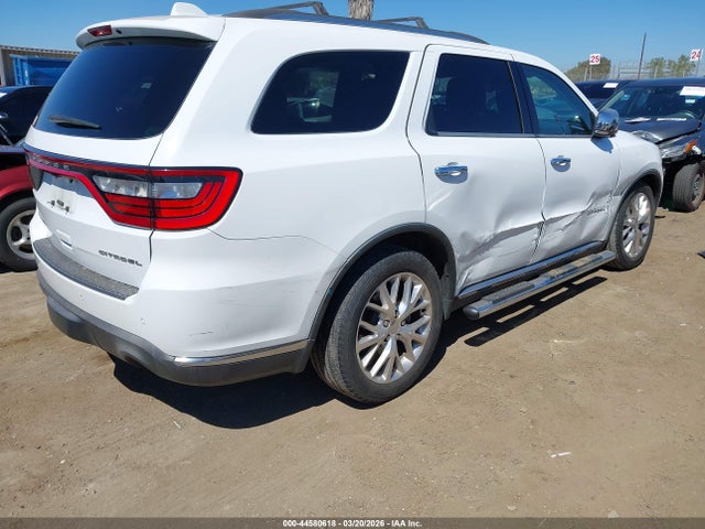 2015 Dodge Durango Citadel მანქანა იყიდება აუქციონზე, vin: 1C4RDHEG4FC766112, აუქციონის ნომერი: 44580618