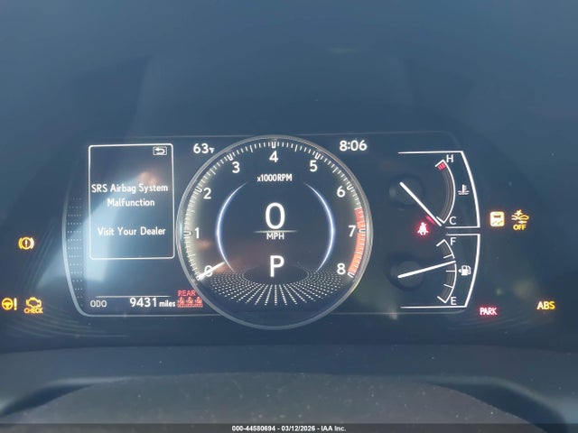 44580694 :رقم المزاد ، 58AEZ1B14PU149025 vin ، 2023 Lexus Es 350 Luxury مزاد بيع