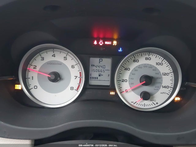 44580706 :رقم المزاد ، JF1GPAA60D2850195 vin ، 2013 Subaru Impreza Wagon 2.0i مزاد بيع