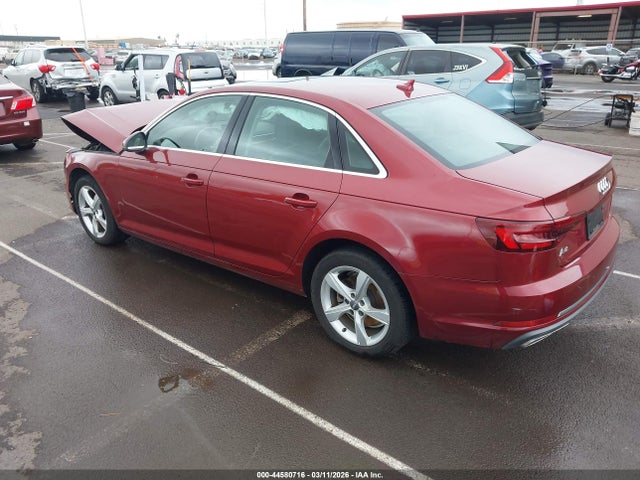 Продаж на аукціоні авто 2019 Audi A4 40 Premium, vin: WAUGMAF49KA023113, номер лоту: 44580716