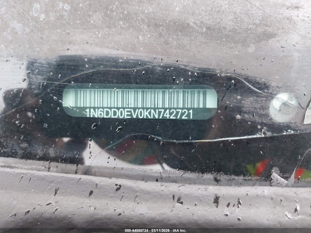 2019 Nissan Frontier Sv მანქანა იყიდება აუქციონზე, vin: 1N6DD0EV0KN742721, აუქციონის ნომერი: 44580724