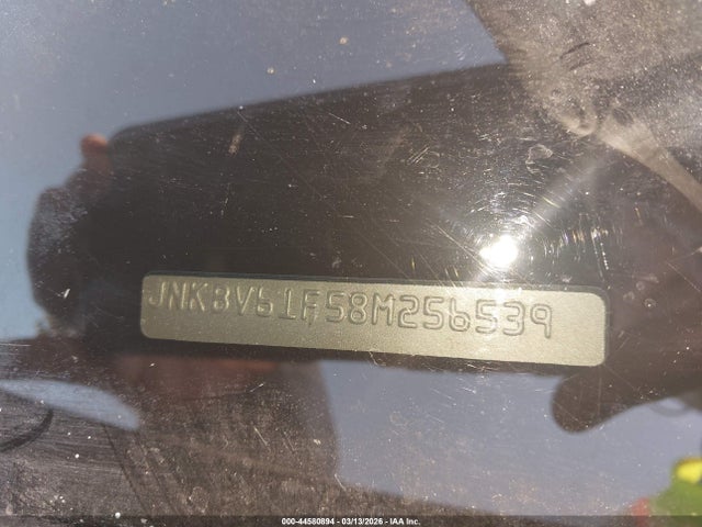 44580894 :رقم المزاد ، JNKBV61F58M256539 vin ، 2008 Infiniti G35x مزاد بيع
