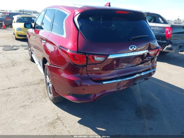 44580981 :رقم المزاد ، 5N1DL0MM1KC558989 vin ، 2019 Infiniti Qx60 Luxe مزاد بيع