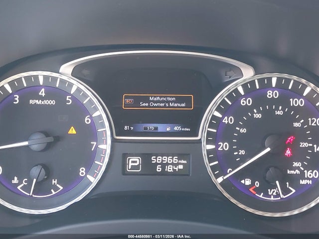 44580981 :رقم المزاد ، 5N1DL0MM1KC558989 vin ، 2019 Infiniti Qx60 Luxe مزاد بيع
