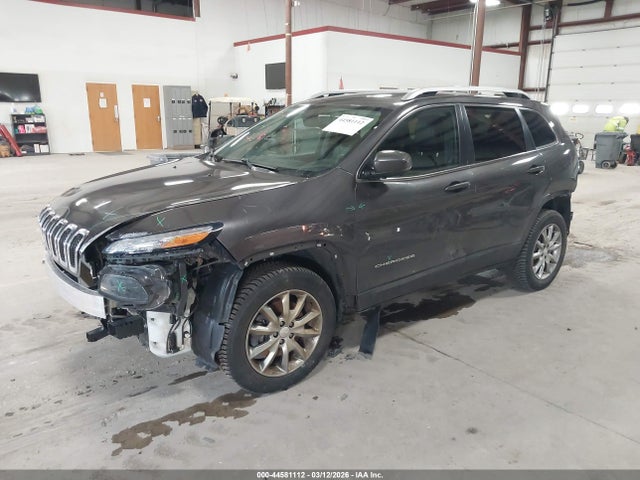 44581112 :رقم المزاد ، 1C4PJMDX8JD522198 vin ، 2018 Jeep Cherokee Limited 4x4 مزاد بيع
